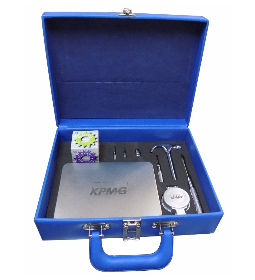 Portafolio de Curpiel con interior en foammy A105